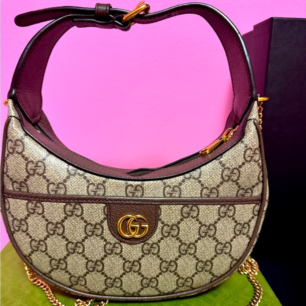 GUCCI OPHIDIA SUPER MINI SHOULDER BAG